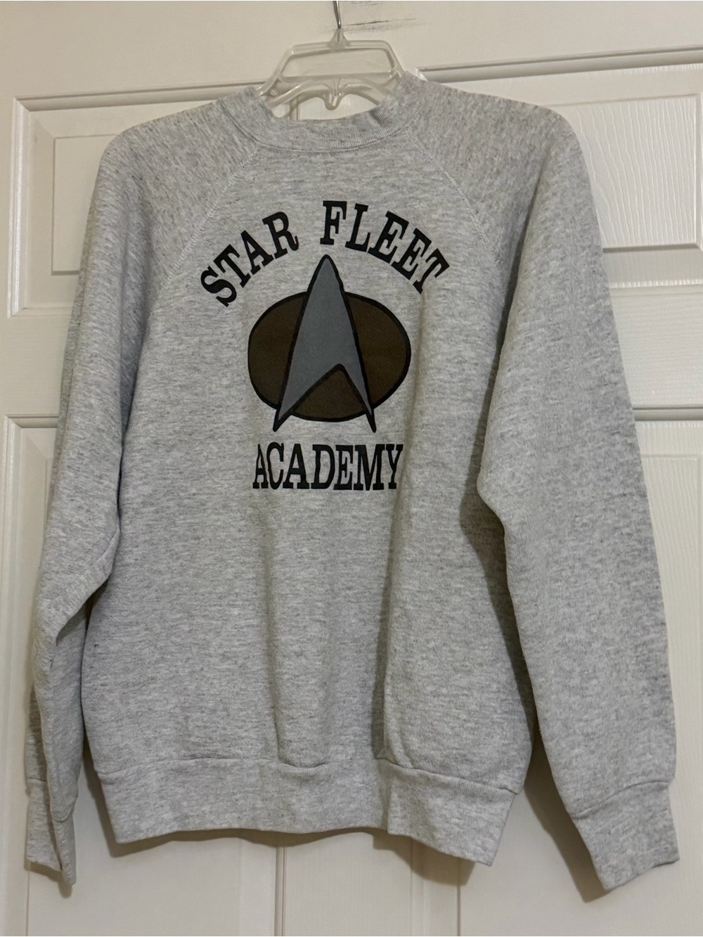 Vintage Tultex Star Fleet Academy Crewneck Sweatshirt Star Trek Size L XL